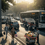 Kendaraan Roda Empat Melaju Bebas di Jakarta pada 6 September 2025