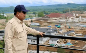 Prabowo Tinjau Progres Proyek Kampung Haji dan Fasilitas Hunian Bencana